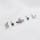 Black Planet (ピアス/ピアッシング) Piercing bling moon